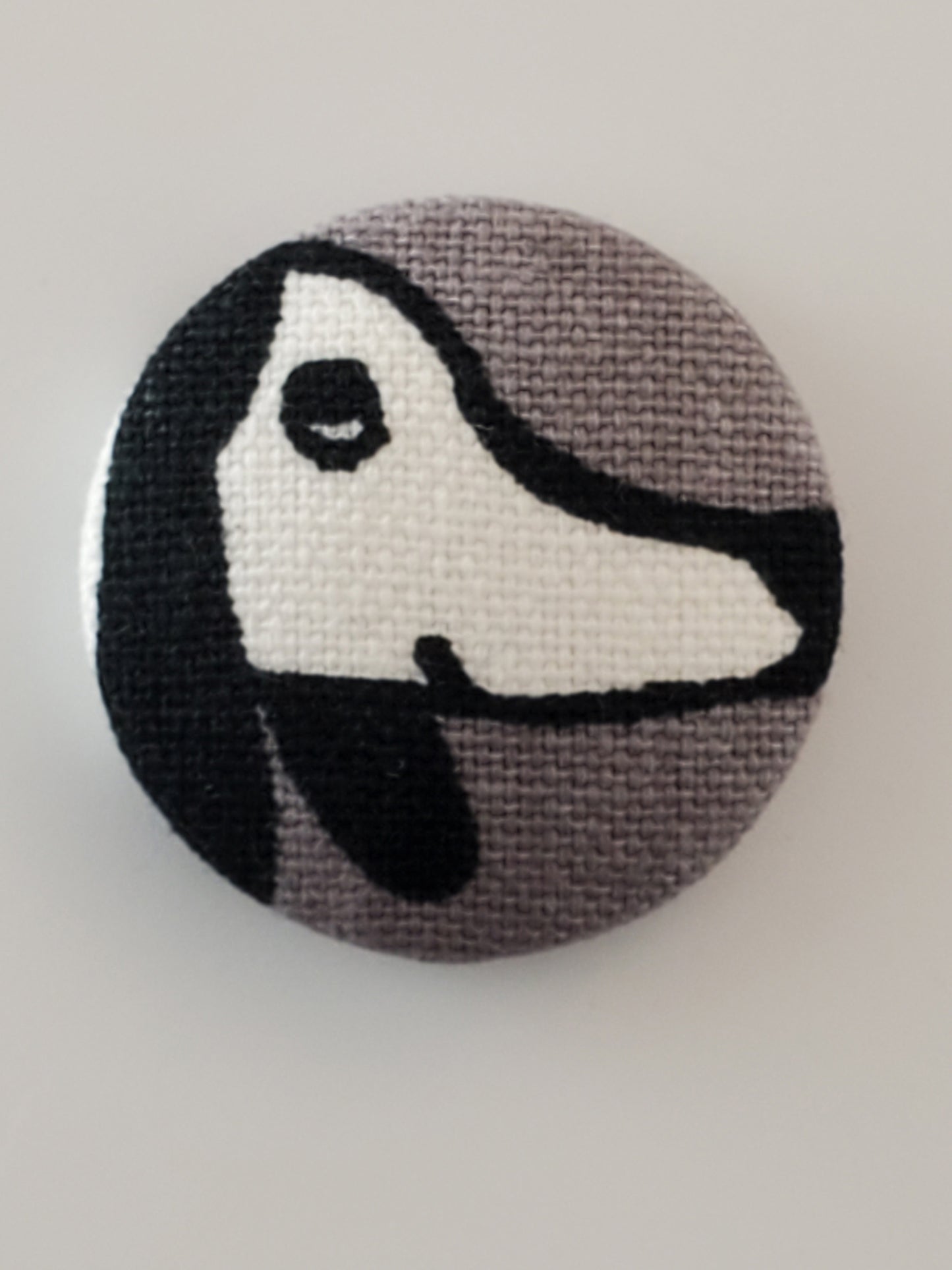 Black and White Dog Magnets