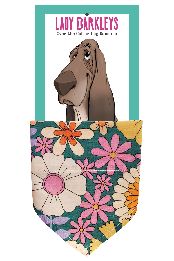 Aussie 70s Revival Dog Bandana