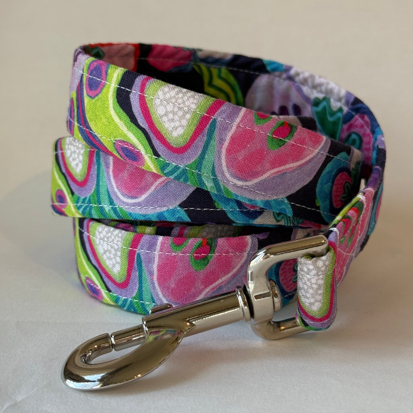 Australian purple floral Dog Leash