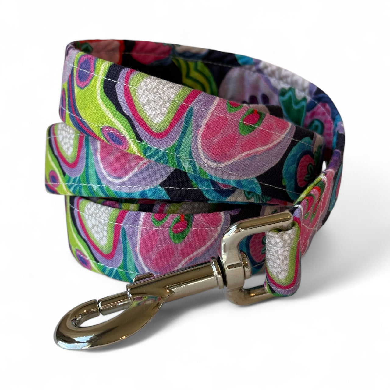 Australian purple floral Dog Leash