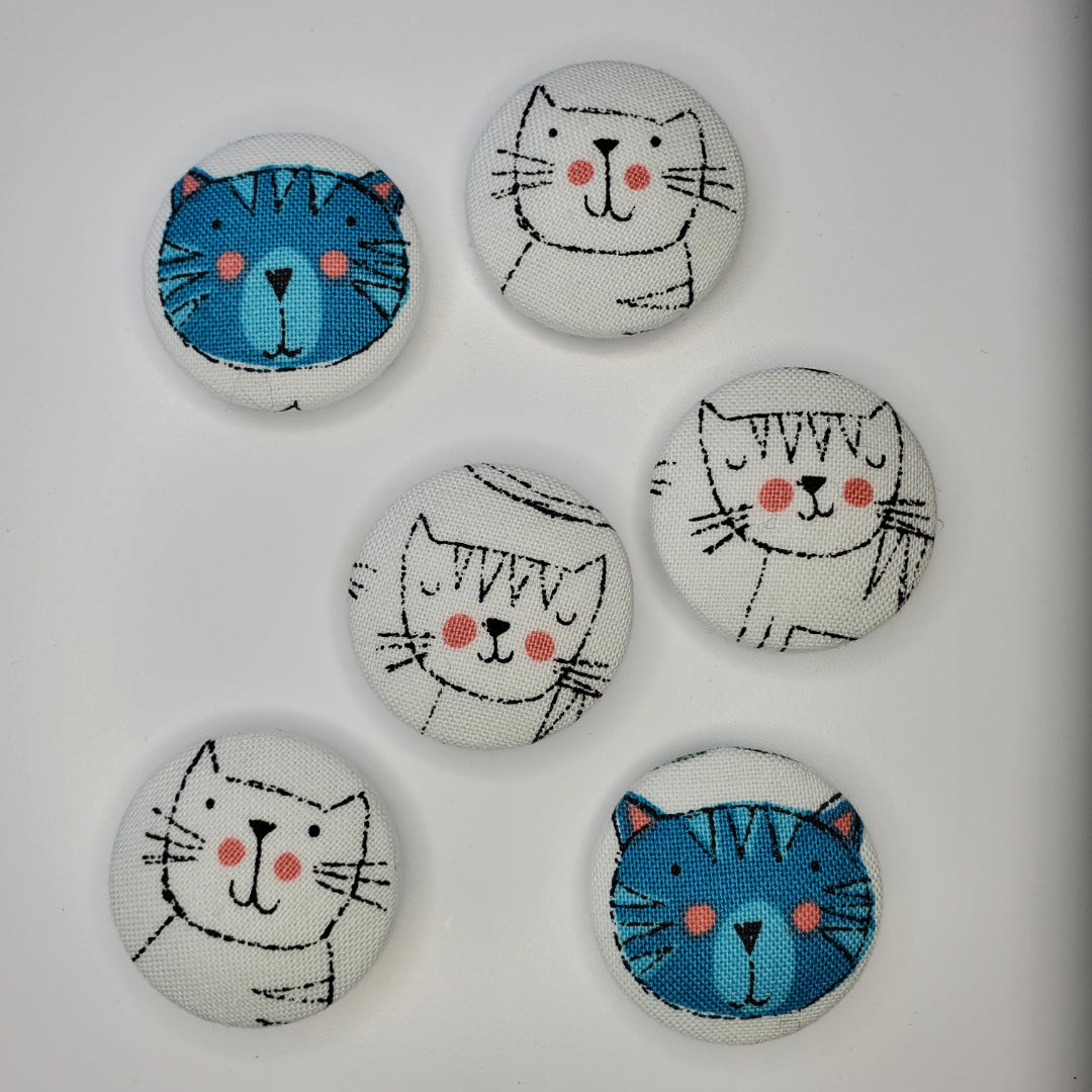 Sweet Whiskers Meow Magnet Set