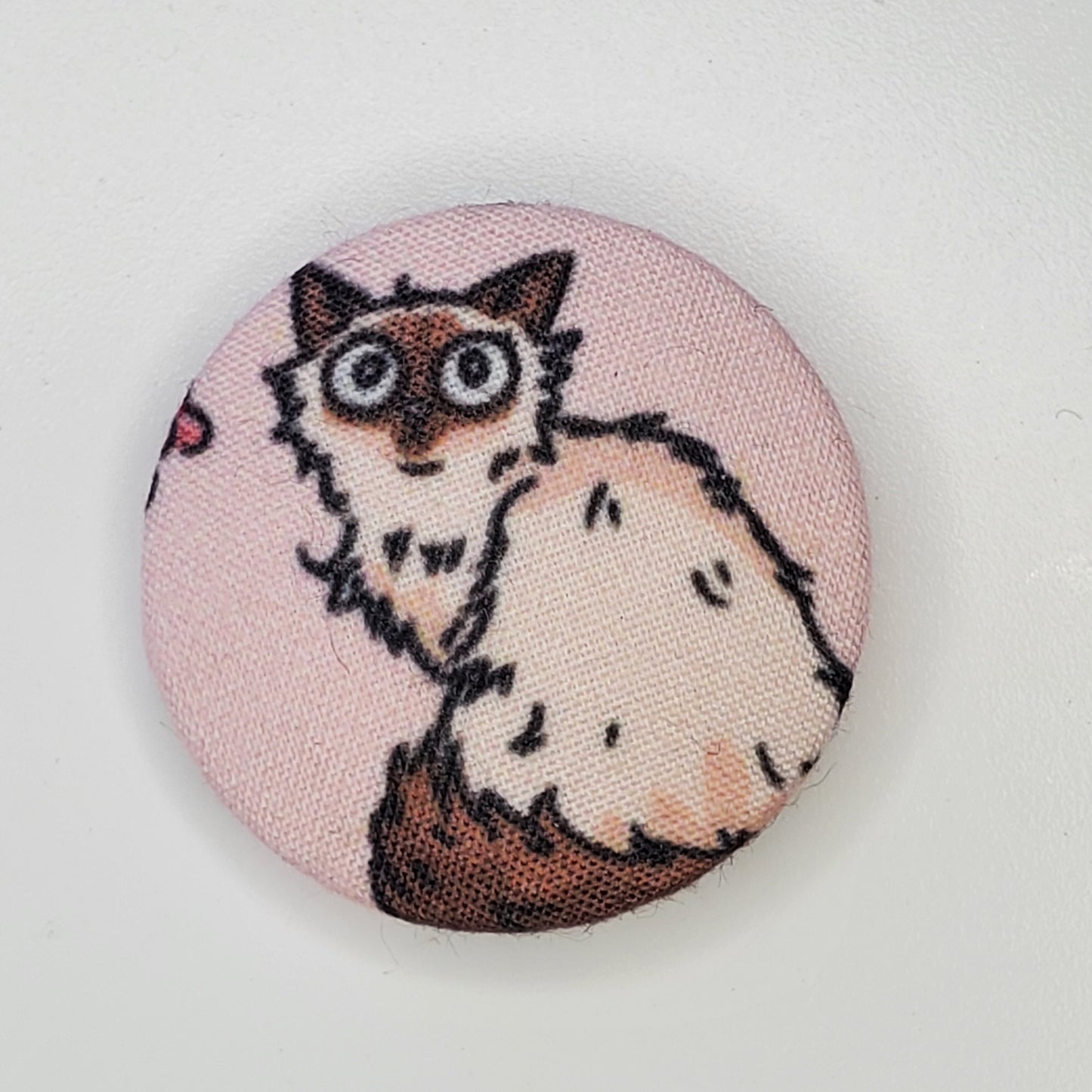 Pink Playful Meow Magnet Set