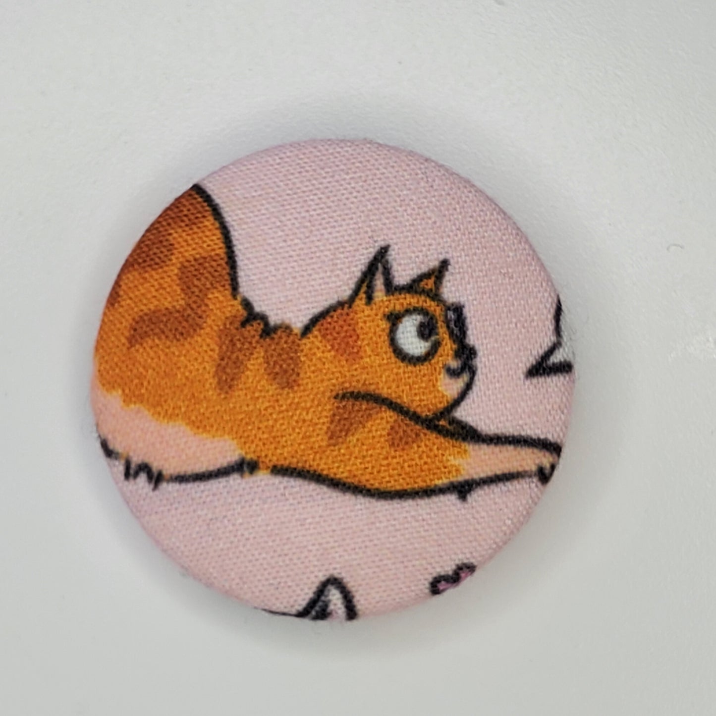 Pink Playful Meow Magnet Set