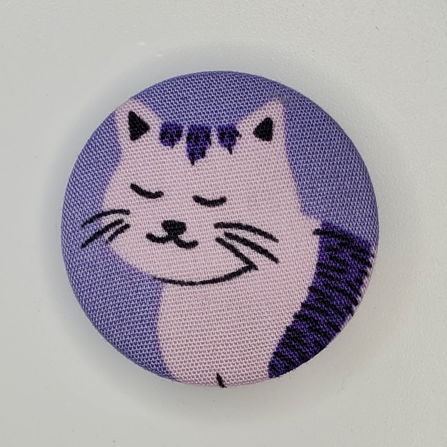 Purple Artistic Meow Magnet Set