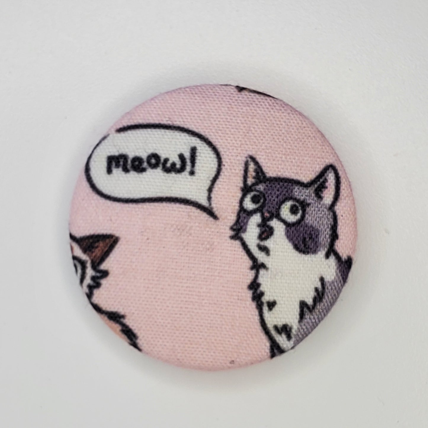 Pink Playful Meow Magnet Set