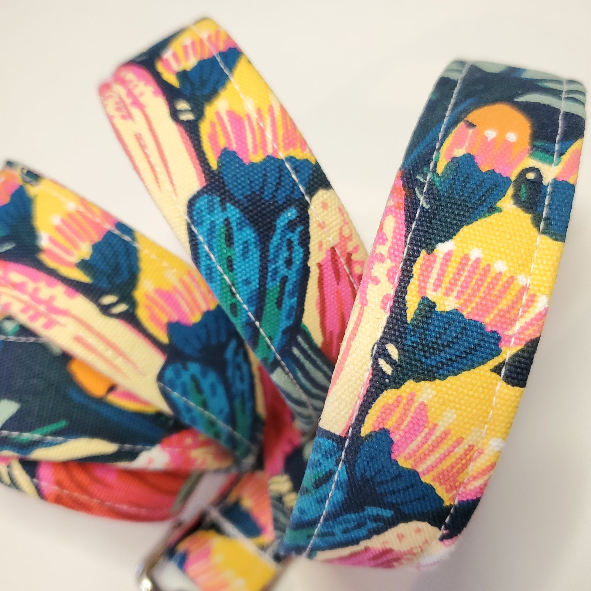 High-quality handmade dog leash from Lady Barkleys.