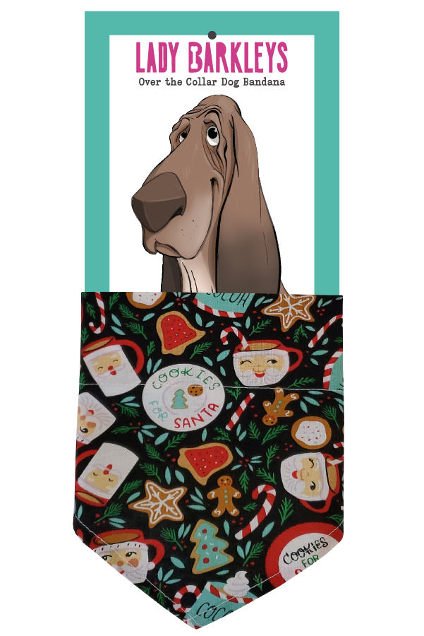 Festive Holiday Dog Bandana