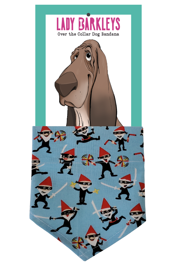 Ninja Elves Dog Bandana