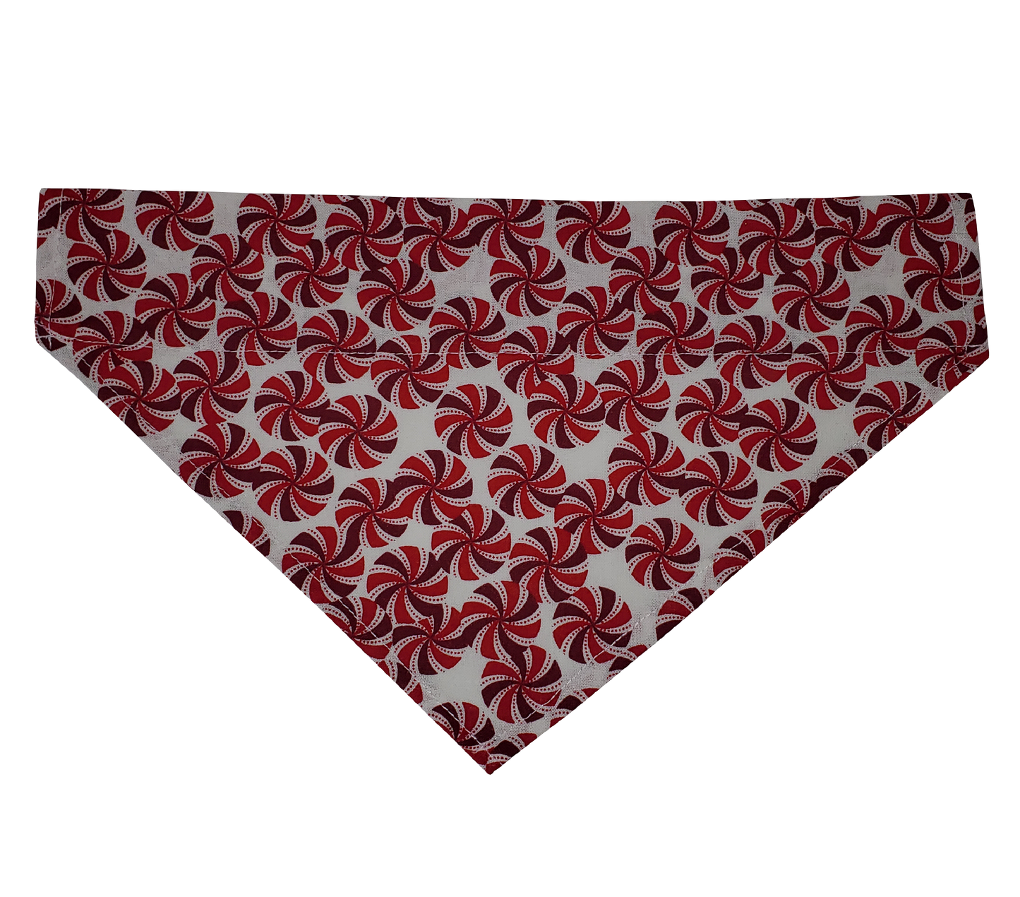 Peppermint Dreams dog bandana, handmade in the USA by Lady Barkleys.