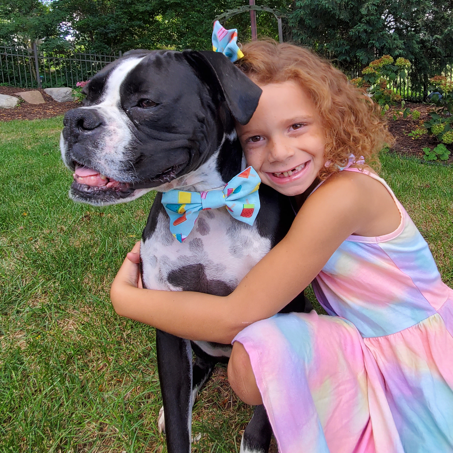 Popsicle Matching Best Friend Bow Set