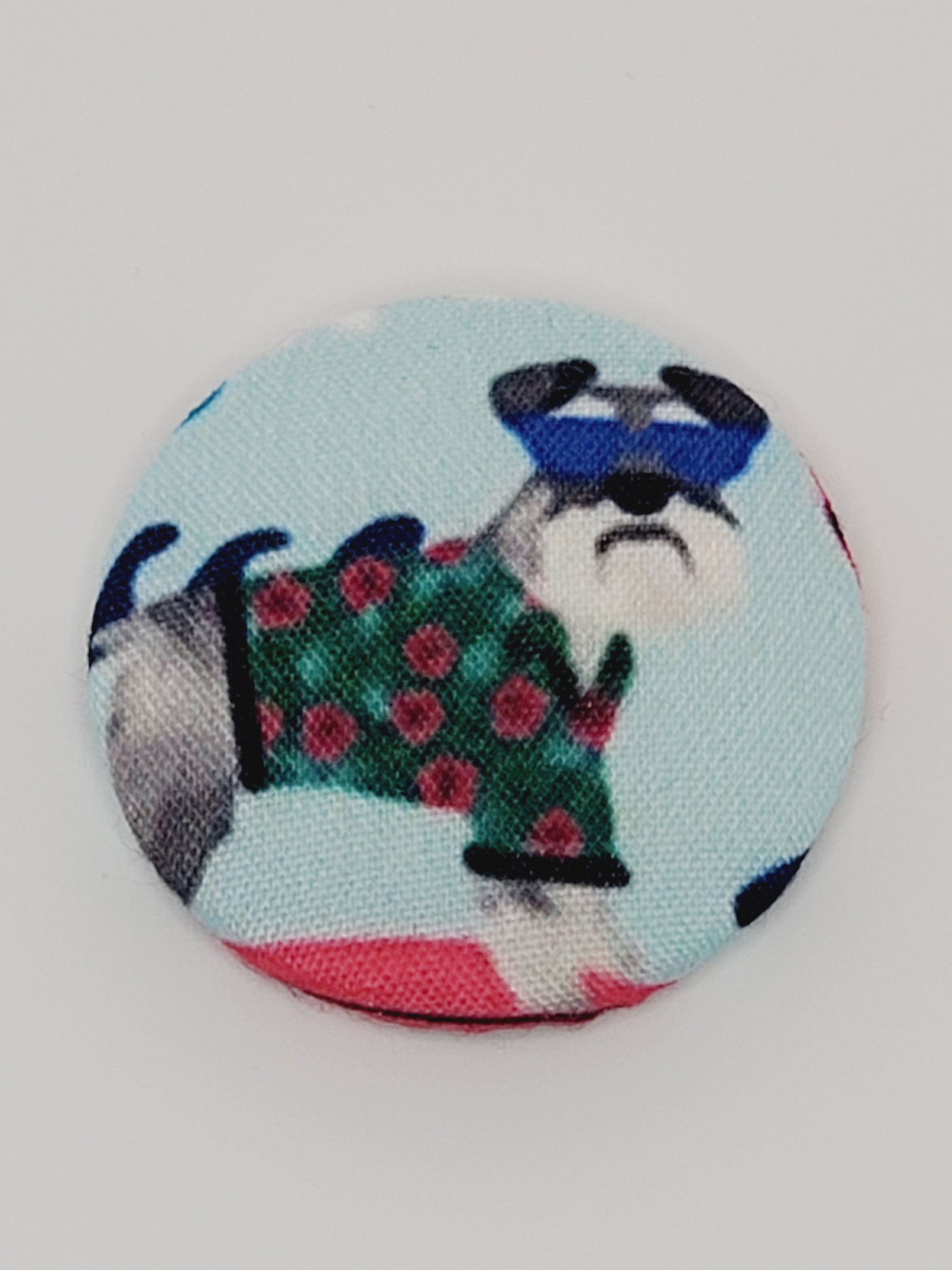 Surfer Dogs Mutt Dog Magnet Set