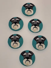 Schnauzer Mutt Magnets