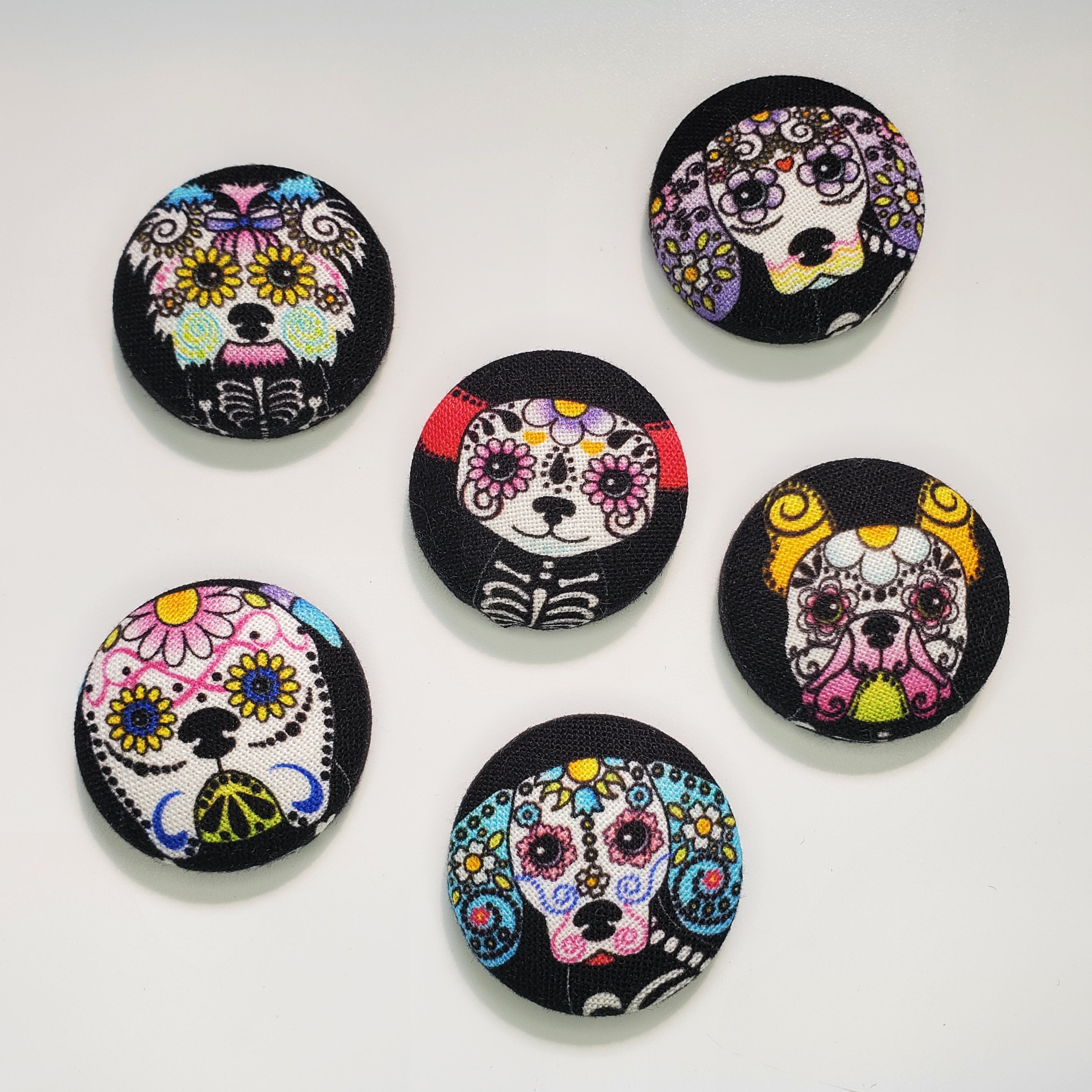 Day of the Dead Mutt Magnets