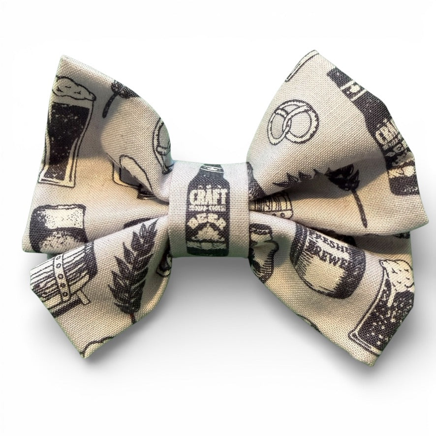 Small Craft Beer Dapper Dog Bow Tie