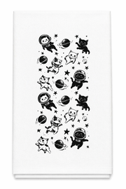 Astro Cats Tea Towel