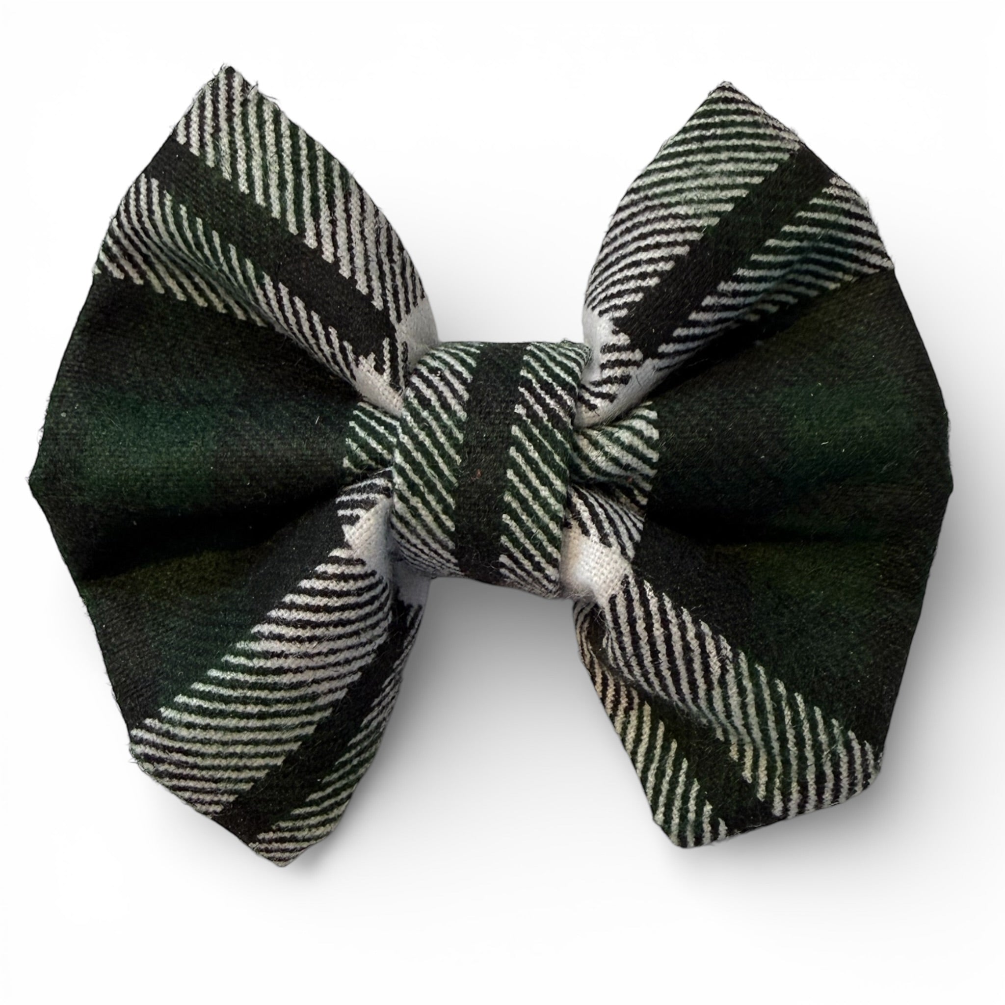 Small Snuggly Soft Green Dapper Dog Bow Tie