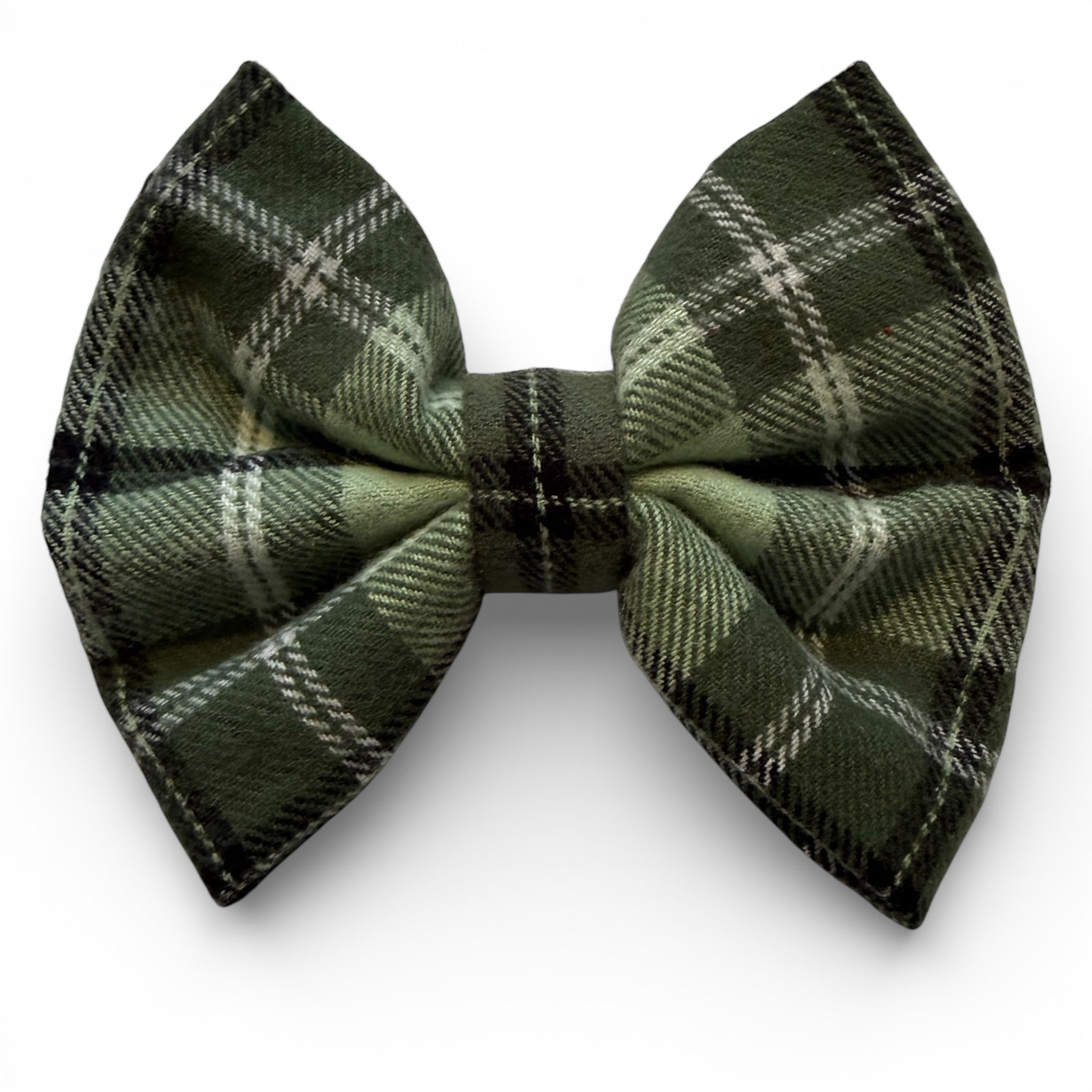 Large Sage Green Dapper Dog Bow Tie
