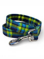 Lime Flannel Dog Leash