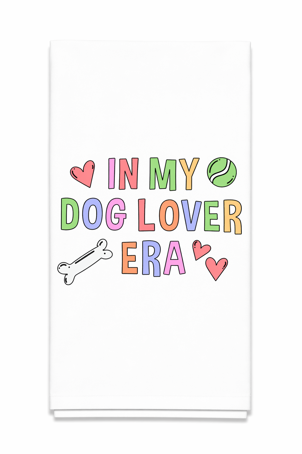In My Dog Lover Era Tea Towel