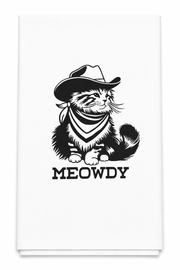 Meowdy Tea Towel