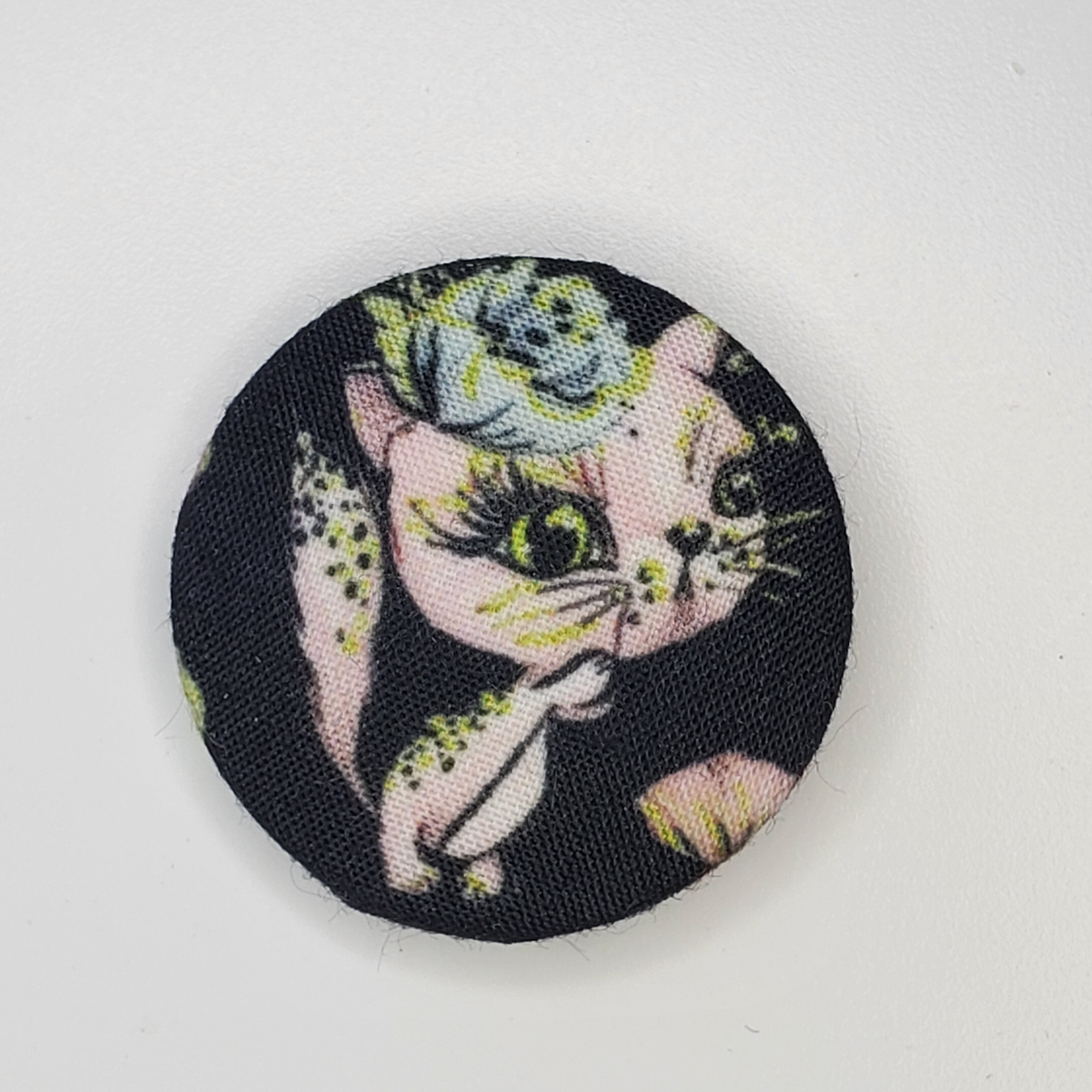 Rockabilly Meow Magnet Set