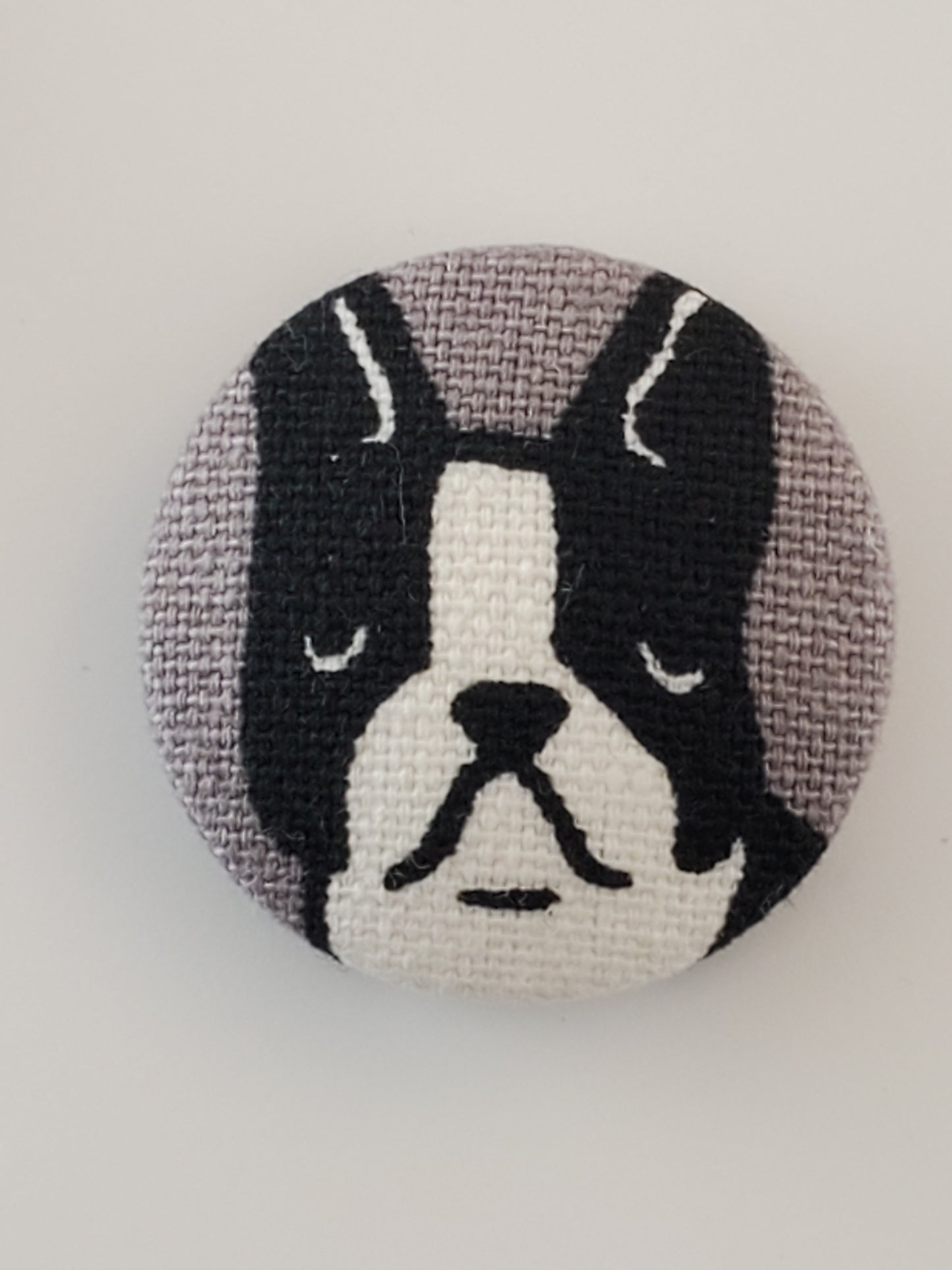 Black and White Dog Magnets
