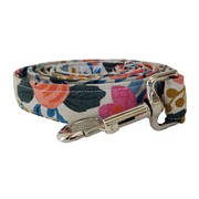Gorgeous Rosa Floral Dog Leash - High-quality handmade dog leash from Lady Barkleys.